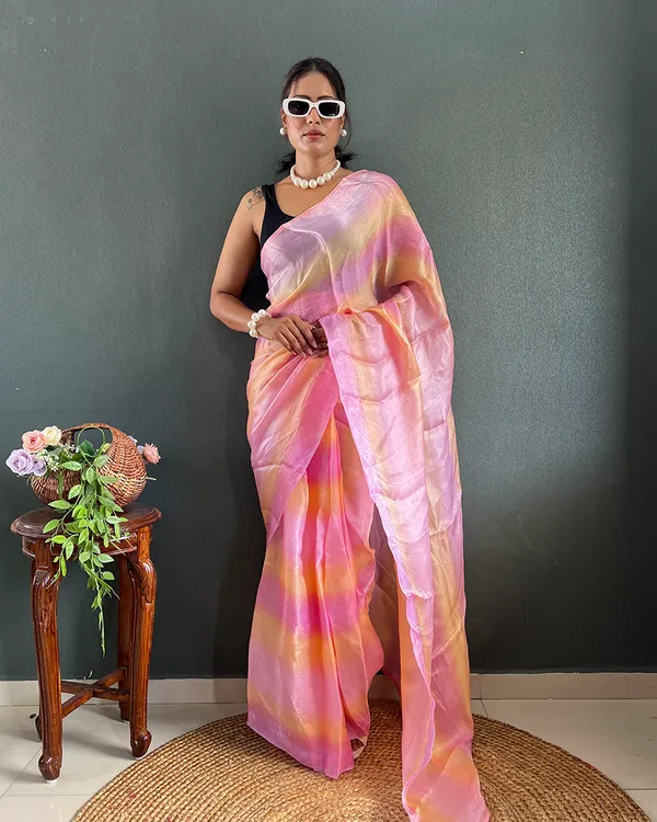 Light_Pink__Color_1-Minute_Ready_To_Wear_Georgette_Saree_With_Blouse_Piece