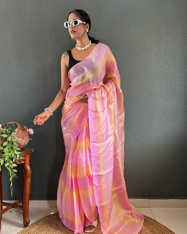 Light_Pink__Color_1-Minute_Ready_To_Wear_Georgette_Saree_With_Blouse_Piece