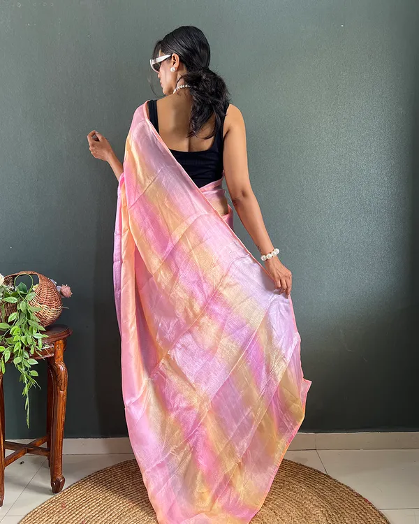 Light_Pink__Color_1-Minute_Ready_To_Wear_Georgette_Saree_With_Blouse_Piece