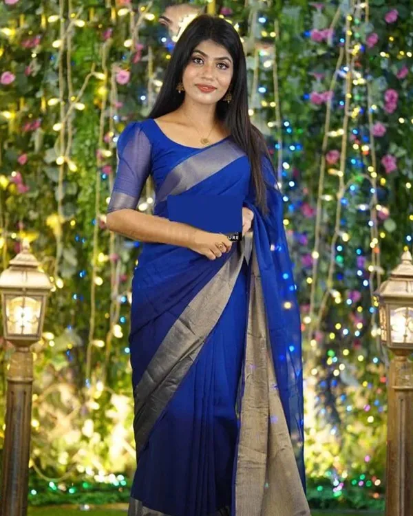 Navy_Blue_Color_1-Minute_Ready_To_Wear_Georgette_Saree_With_Blouse_Piece
