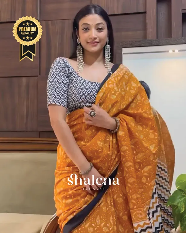 Yellow_Color_1_-_Minute_Ready_to_Wear_Mulmul_Cotton_Saree_with_Blouse_Piece