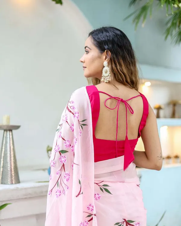 Pink_Color_1-Minute_Ready_To_Wear_Georgette_Saree_With_Blouse_Piece