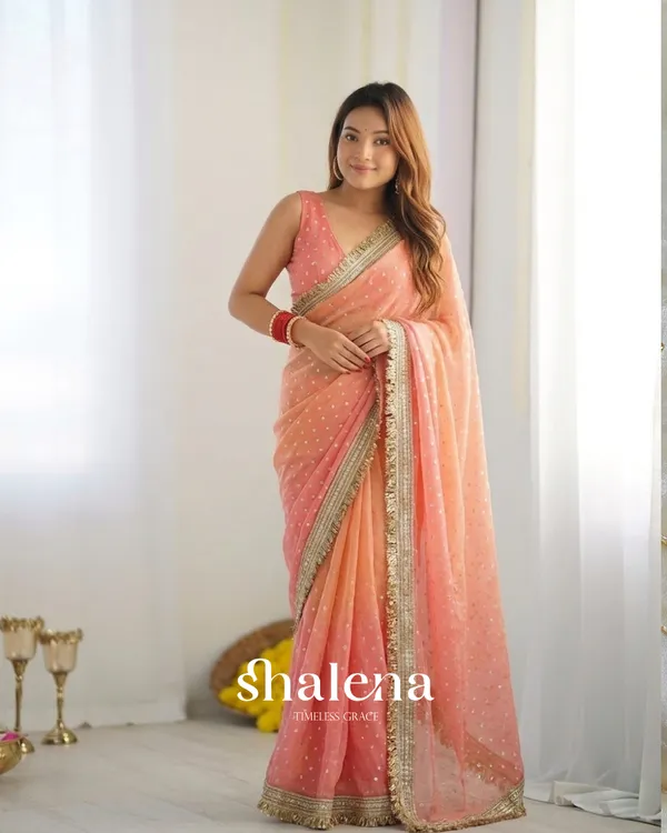 Engrossing_Peach_Moss_Silk_Zari_Woven_Fancy_Lace_Border_Saree