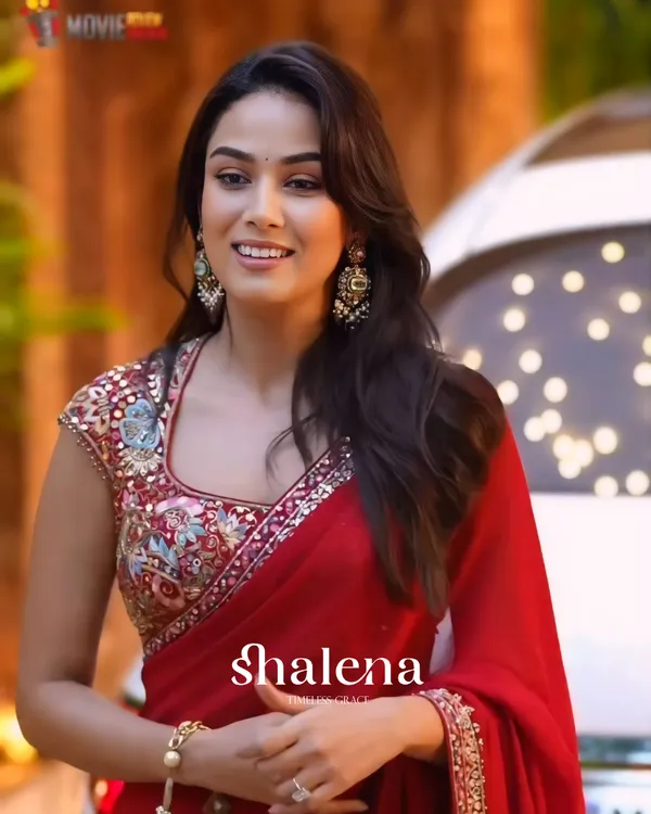 Panoply_Red_Rangoli_Silk_Saree_With_Unequalled_Blouse_Piece