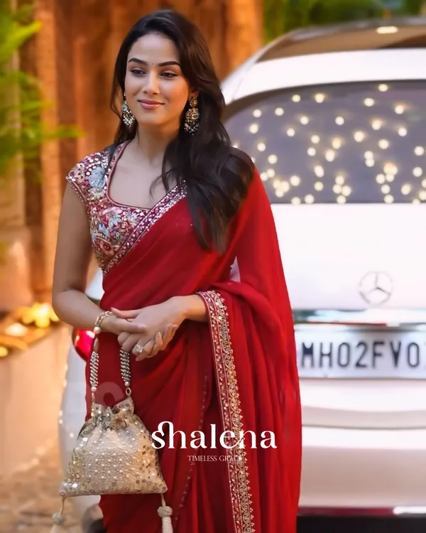 Panoply_Red_Rangoli_Silk_Saree_With_Unequalled_Blouse_Piece