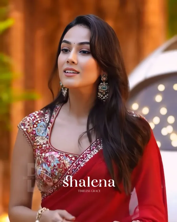 Panoply_Red_Rangoli_Silk_Saree_With_Unequalled_Blouse_Piece
