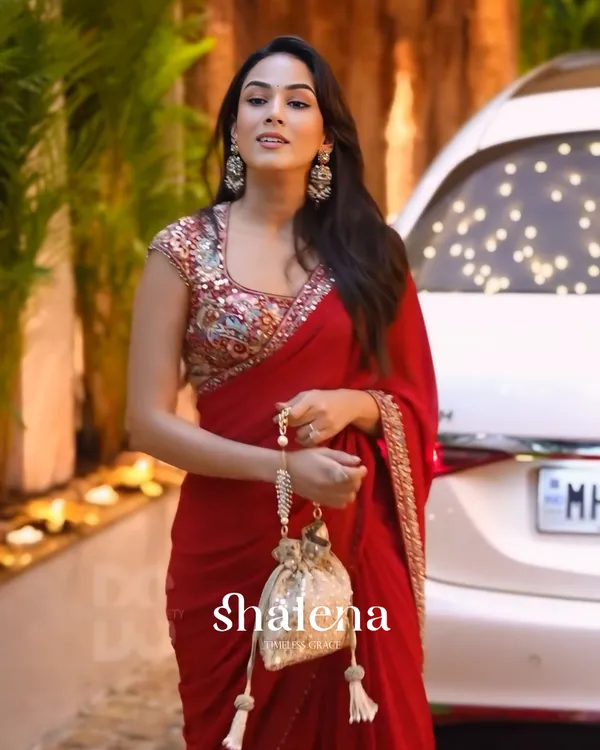 Panoply_Red_Rangoli_Silk_Saree_With_Unequalled_Blouse_Piece