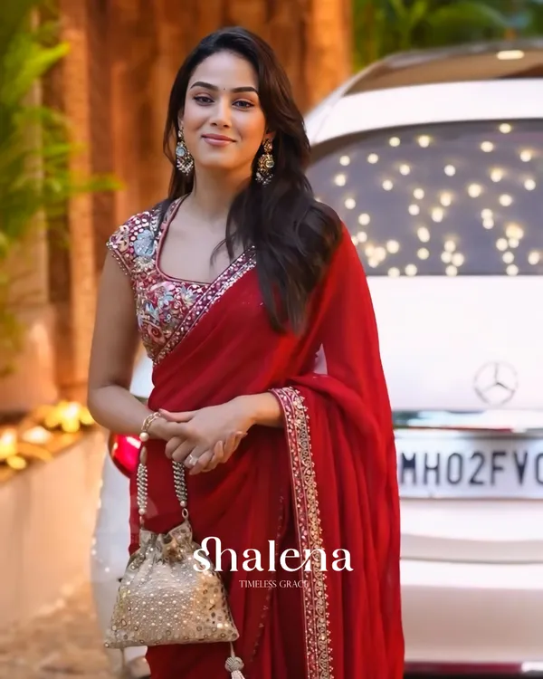 Panoply_Red_Rangoli_Silk_Saree_With_Unequalled_Blouse_Piece