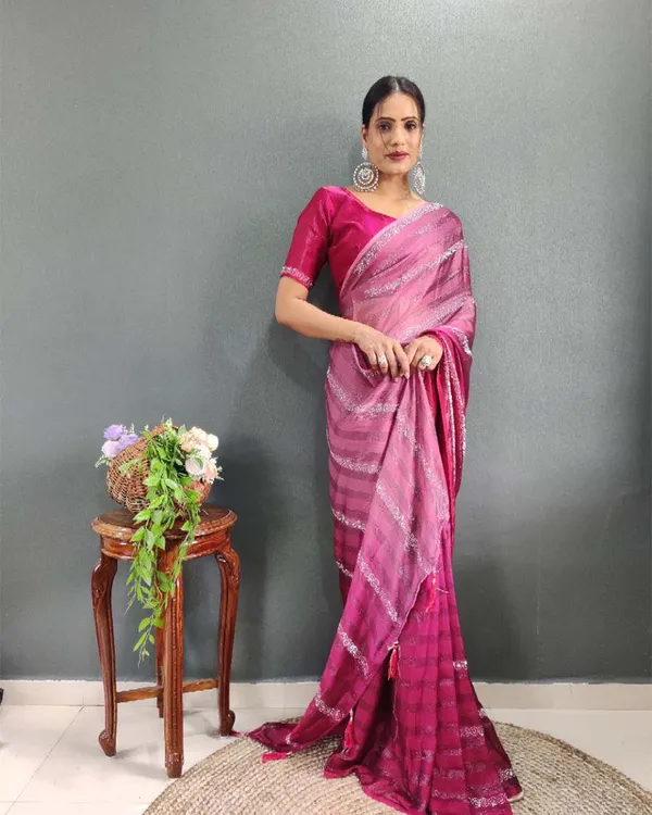 Lite_pink_Color_1_-_Minute_Ready_to_Wear_Zari_Woven_Saree_with_Unstitch_Blouse_Piece
