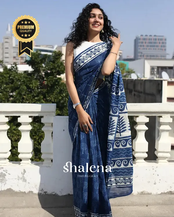 Blue_Color_1_-_Minute_Ready_to_Wear_Mulmul_Cotton_Saree_with_Blouse_Piece