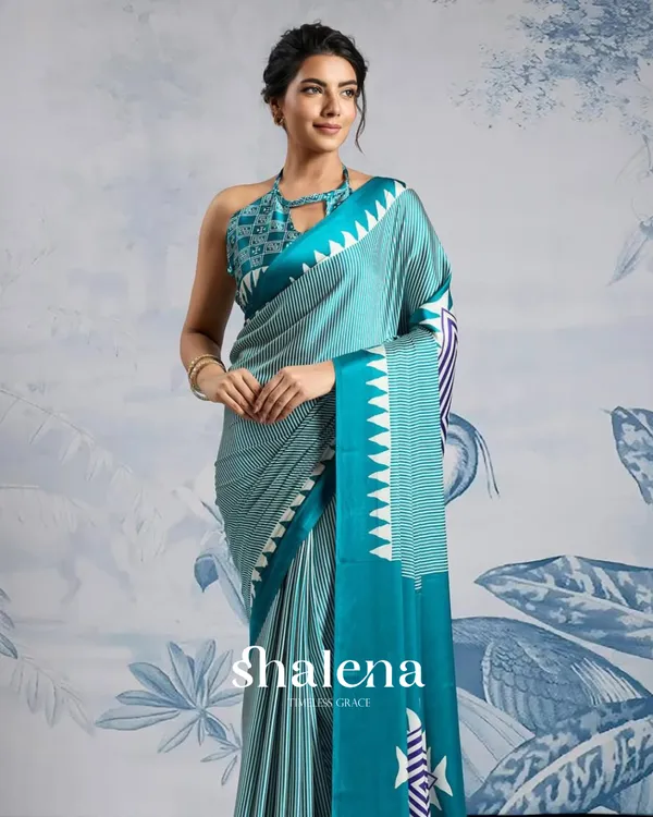 Blue_Color_1_Minute_Ready_to_Wear_Digitial_Printed_Crape_Silk_Saree