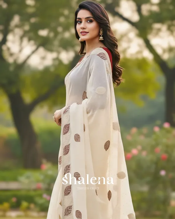 Lagniappe_Off_White_Fancy_Silk_Embroidery_Work_Saree_With_Stitched_Blouse