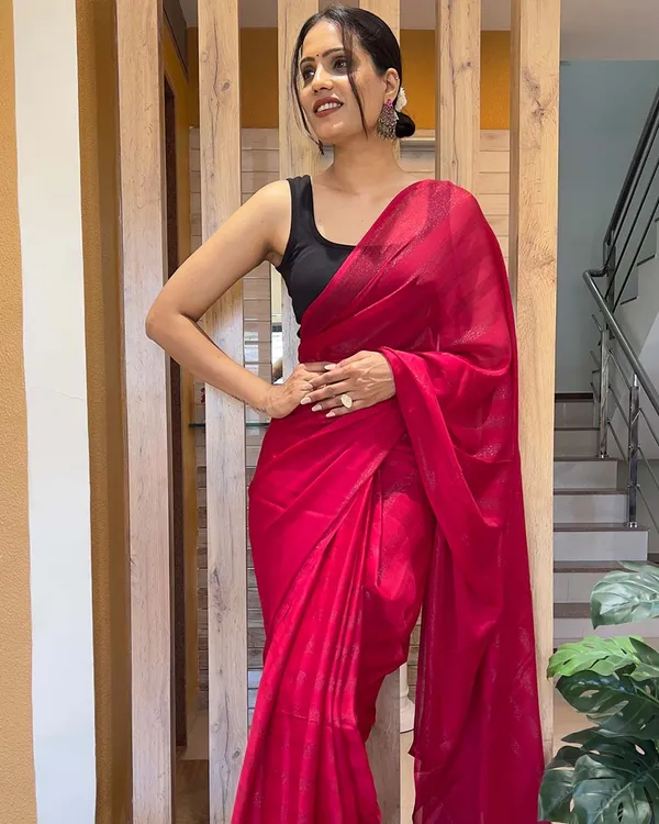 Pink_Color_1-Minute_Ready_To_Wear_Naylon_Saree_With_Blouse_Piece