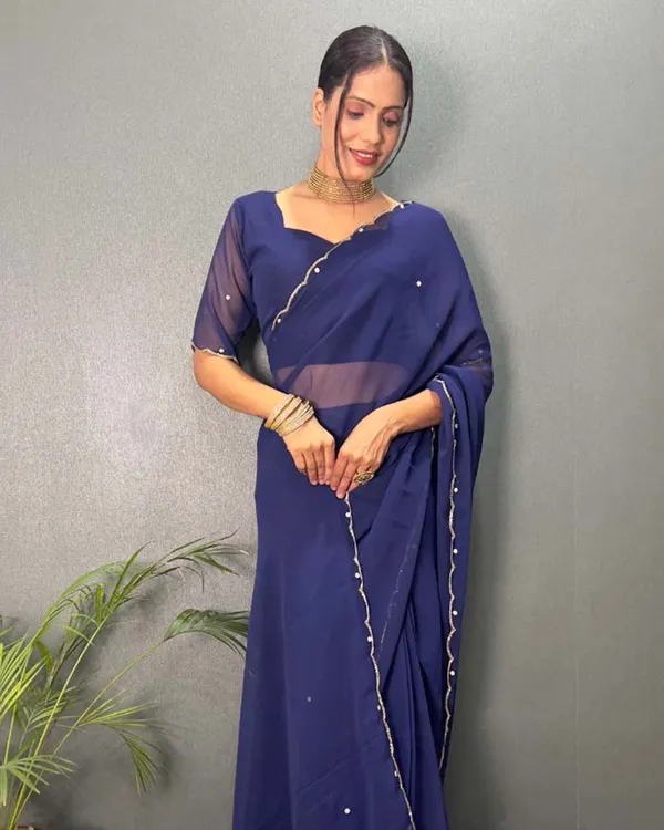 Blue_Color_1_-_Minute_Ready_to_Wear_Fux_Georgette_Saree_with_Unstitch_Blouse_Piece