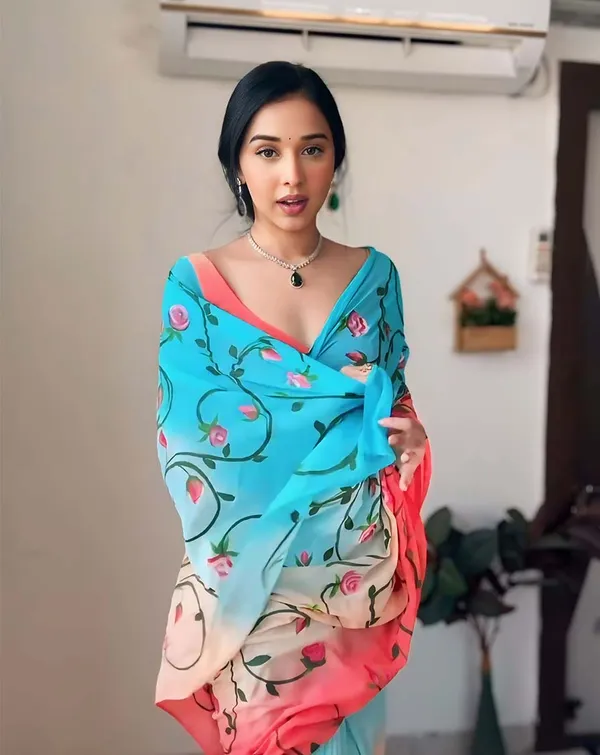 Sky_Blue_Color_1-Minute_Ready_To_Wear_Georgette_Saree_With_Blouse_Piece