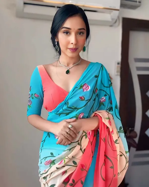 Sky_Blue_Color_1-Minute_Ready_To_Wear_Georgette_Saree_With_Blouse_Piece