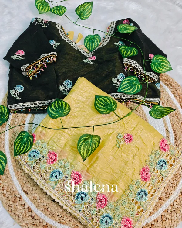 Murmurous_Yellow_Embroidery_Work_Cursh_Silk_Saree_With_Sempiternal_Full_Stitched_Blouse