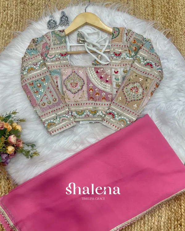 Scintilla_Pink_Georgette_Silk_Saree_With_Embroidery_Work_Blouse_Piece