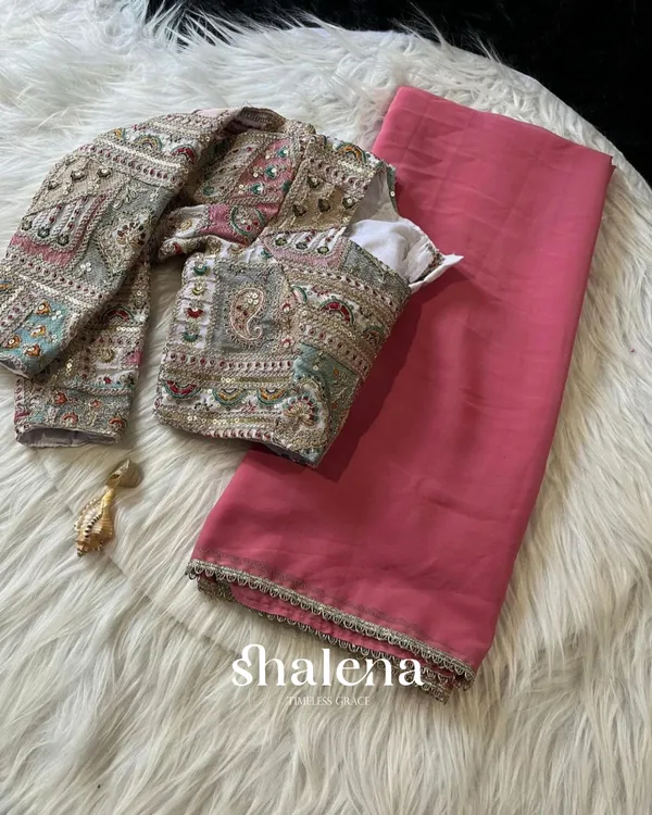 Scintilla_Pink_Georgette_Silk_Saree_With_Embroidery_Work_Blouse_Piece