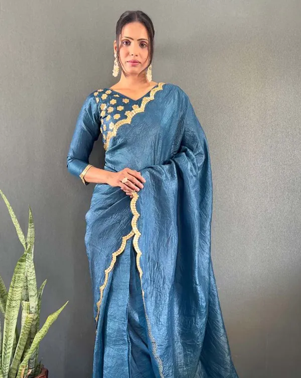 Blue_Color_1_-_Minute_Ready_to_Wear_Crush_Silk_Saree_with_Fully_Stitch_Blouse_(Free_Size)_Up_to_44