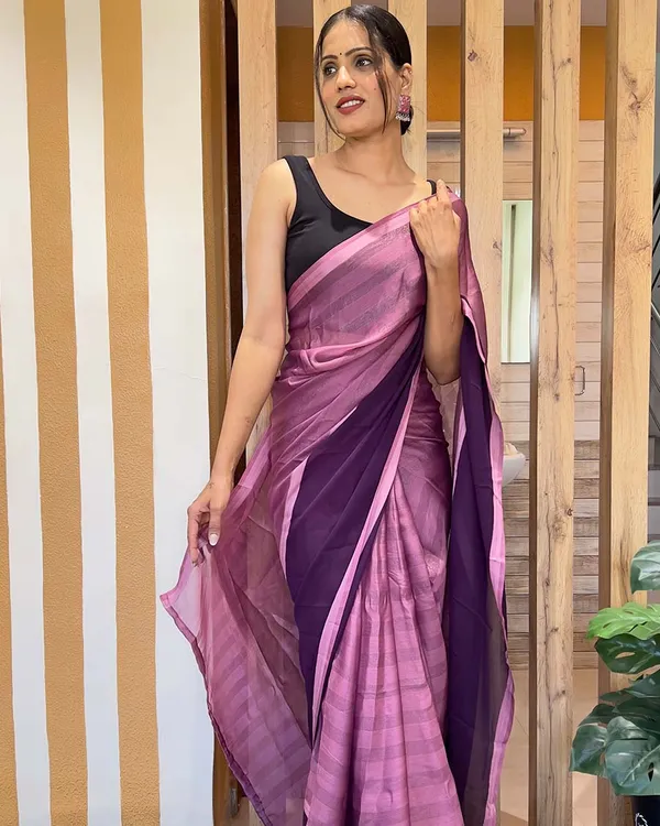 Purple_Color_1-Minute_Ready_To_Wear_Naylon_Saree_With_Blouse_Piece