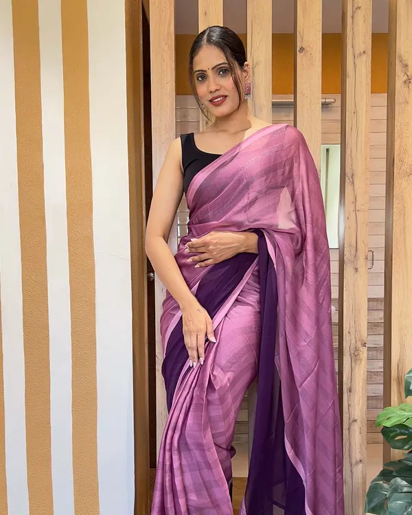 Purple_Color_1-Minute_Ready_To_Wear_Naylon_Saree_With_Blouse_Piece