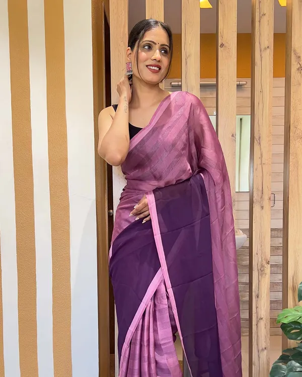 Purple_Color_1-Minute_Ready_To_Wear_Naylon_Saree_With_Blouse_Piece