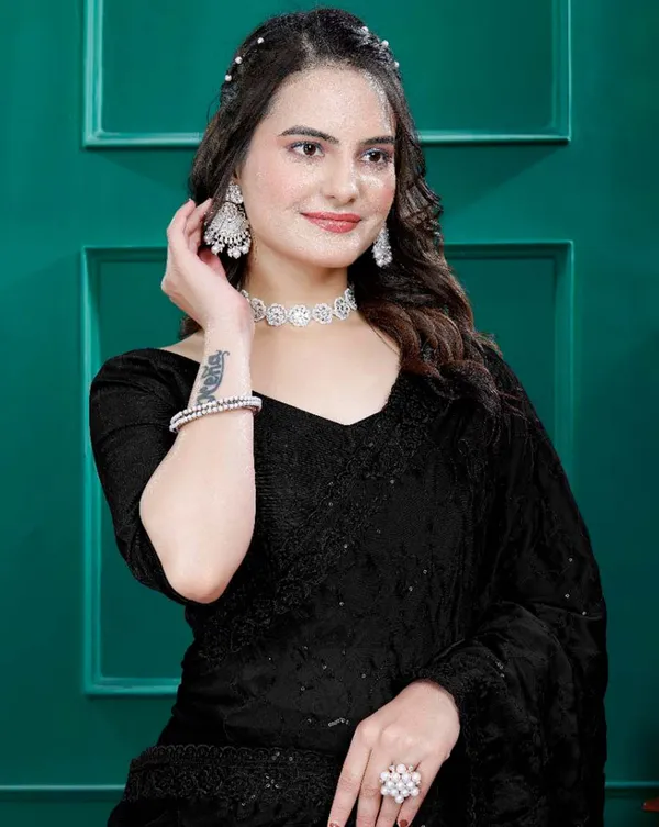 Black_Color_1_-_Minute_Ready_to_Wear_Rangoli_Silk_Saree_with_Unstitch_Blouse_Piece