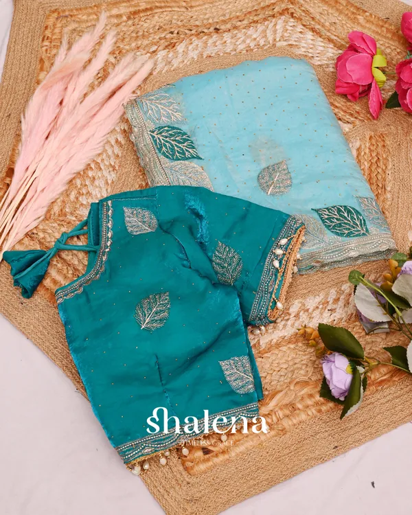 Glorious_Sky_Fancy_Silk_Embroidery_Work_Saree_With_Stitched_Blouse