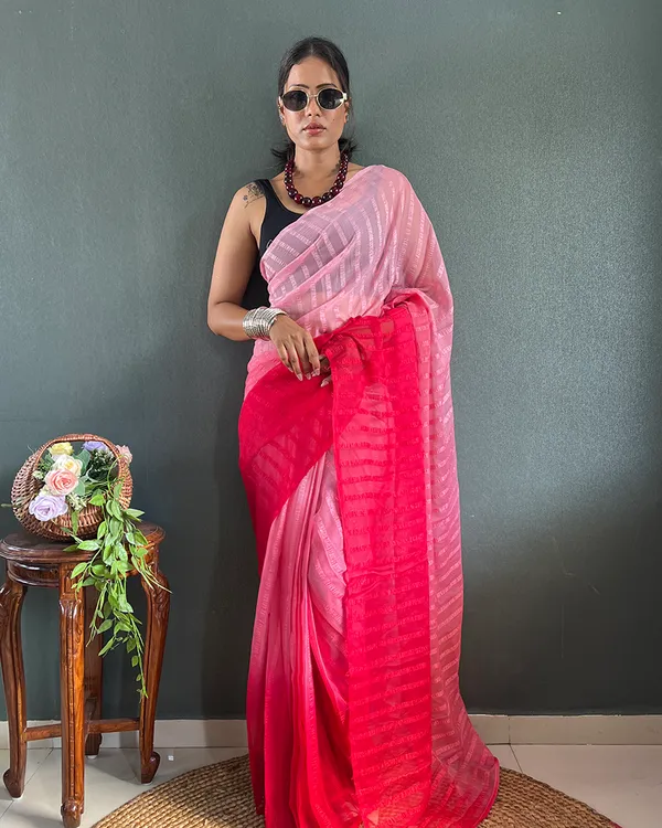 Light_Pink_Color_1-Minute_Ready_To_Wear_Georgette_Saree_With_Blouse_Piece