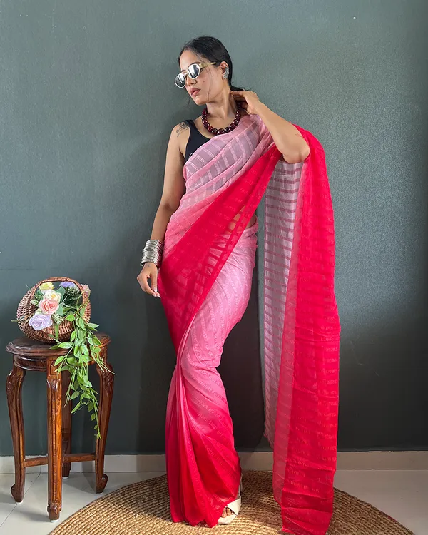 Light_Pink_Color_1-Minute_Ready_To_Wear_Georgette_Saree_With_Blouse_Piece