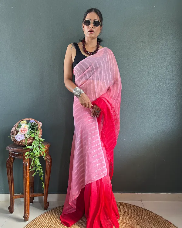 Light_Pink_Color_1-Minute_Ready_To_Wear_Georgette_Saree_With_Blouse_Piece