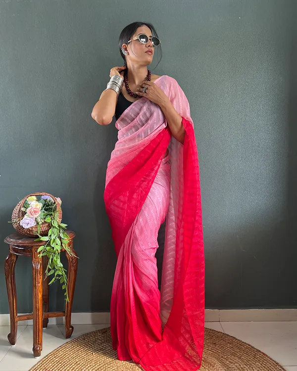 Light_Pink_Color_1-Minute_Ready_To_Wear_Georgette_Saree_With_Blouse_Piece