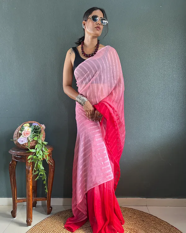 Light_Pink_Color_1-Minute_Ready_To_Wear_Georgette_Saree_With_Blouse_Piece