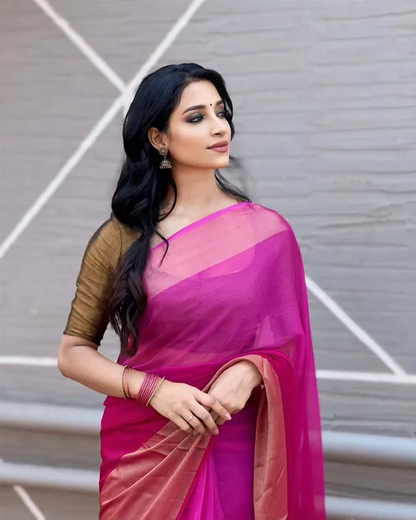 Pink_Color_1-Minute_Ready_To_Wear_Georgette_Saree_With_Blouse_Piece