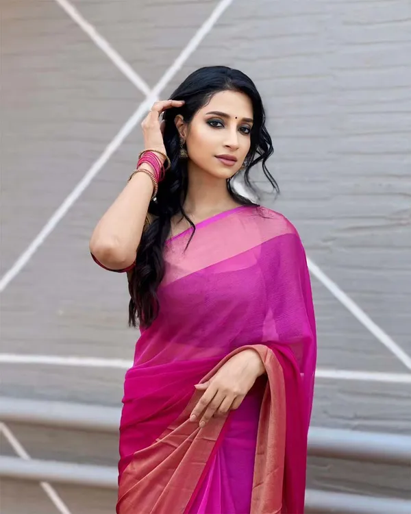 Pink_Color_1-Minute_Ready_To_Wear_Georgette_Saree_With_Blouse_Piece