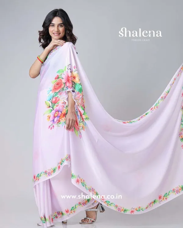 White_Color_1_-_Minute_Ready_to_Wear_Satin_Silk_Saree_with_Unstitch_Blouse_Piece