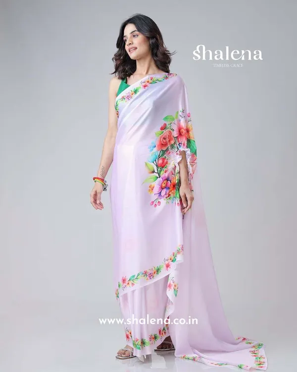 White_Color_1_-_Minute_Ready_to_Wear_Satin_Silk_Saree_with_Unstitch_Blouse_Piece