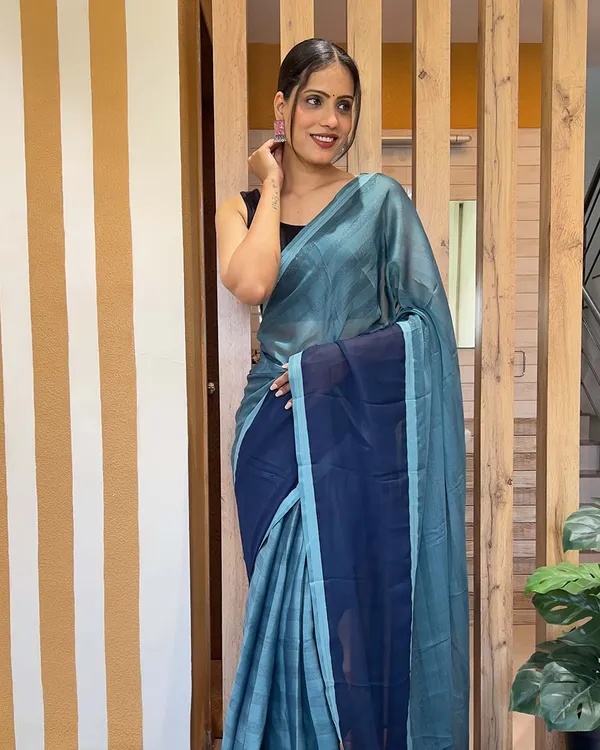 Blue_Color_1-Minute_Ready_To_Wear_Naylon_Saree_With_Blouse_Piece