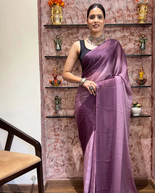 Light_Purple_Color_1-Minute_Ready_To_Wear_Naylon_Saree_With_Blouse_Piece