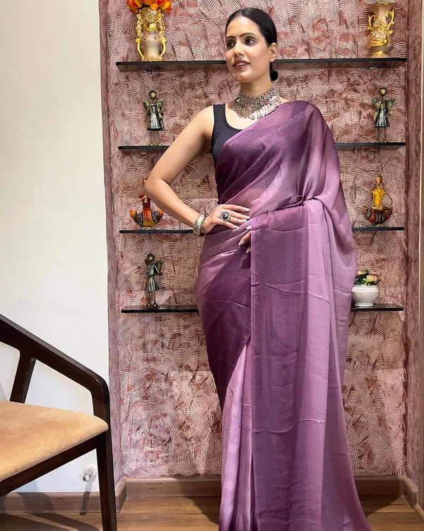 Light_Purple_Color_1-Minute_Ready_To_Wear_Naylon_Saree_With_Blouse_Piece