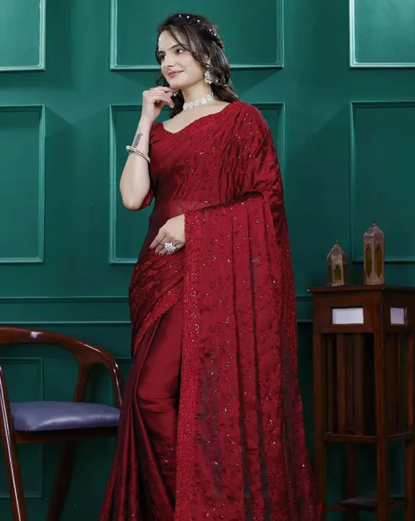 Maroon_Color_1_-_Minute_Ready_to_Wear_Rangoli_Silk_Saree_with_Unstitch_Blouse_Piece