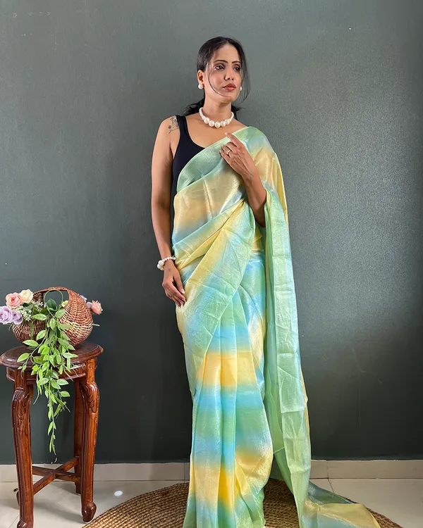 Light_Green_Color_1-Minute_Ready_To_Wear_Georgette_Saree_With_Blouse_Piece