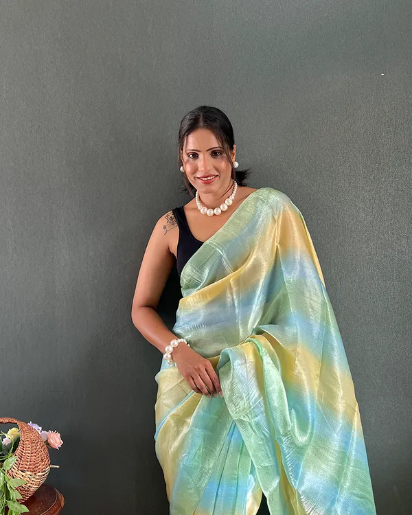Light_Green_Color_1-Minute_Ready_To_Wear_Georgette_Saree_With_Blouse_Piece