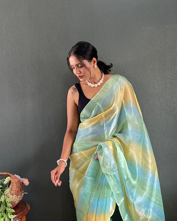 Light_Green_Color_1-Minute_Ready_To_Wear_Georgette_Saree_With_Blouse_Piece