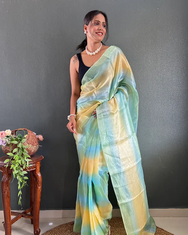 Light_Green_Color_1-Minute_Ready_To_Wear_Georgette_Saree_With_Blouse_Piece