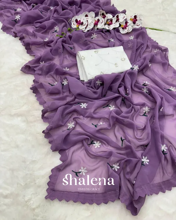 Purple_Georgette_Saree_with_Embroidery_and_Sequence_Work_Blouse_Piece