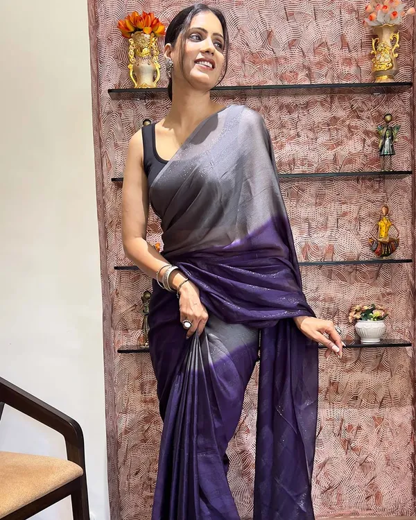 Purple_Color_1-Minute_Ready_To_Wear_Naylon_Saree_With_Blouse_Piece