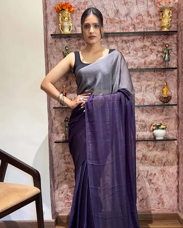 Purple_Color_1-Minute_Ready_To_Wear_Naylon_Saree_With_Blouse_Piece