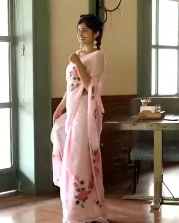 Pink_Color_1-Minute_Ready_to_Wear_Premium_Georgette_Saree_with_Blouse_Piece